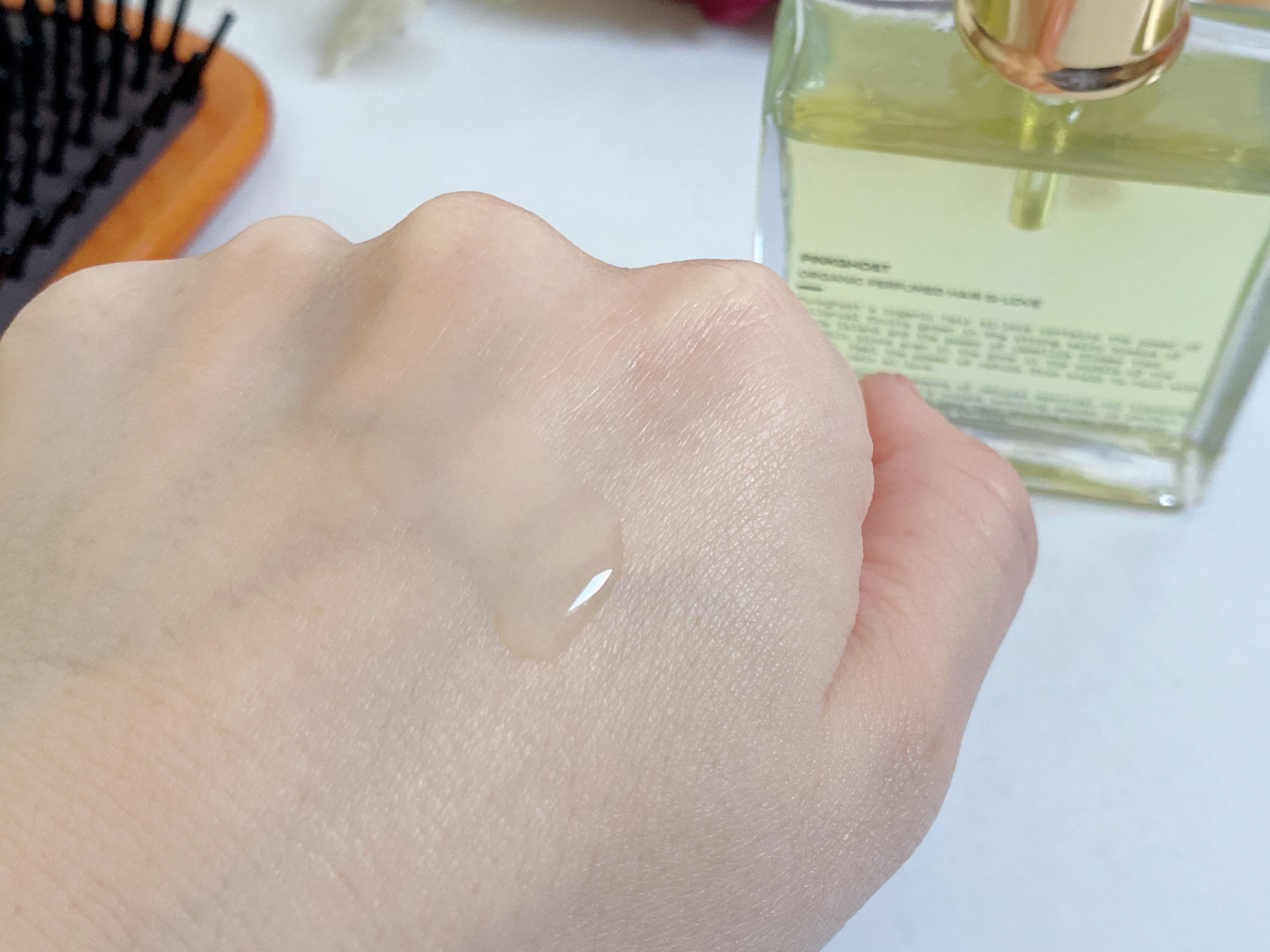 オーガニックヘアシロップ/PINKGHOST/ヘアオイルを使ったクチコミ（3枚目）