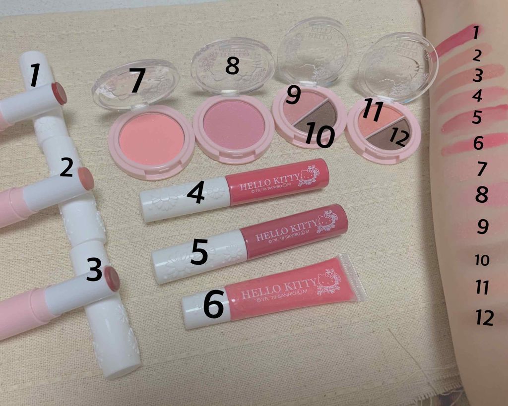 Blooming Kitty リップスティック/DAISO/口紅を使ったクチコミ（2枚目）