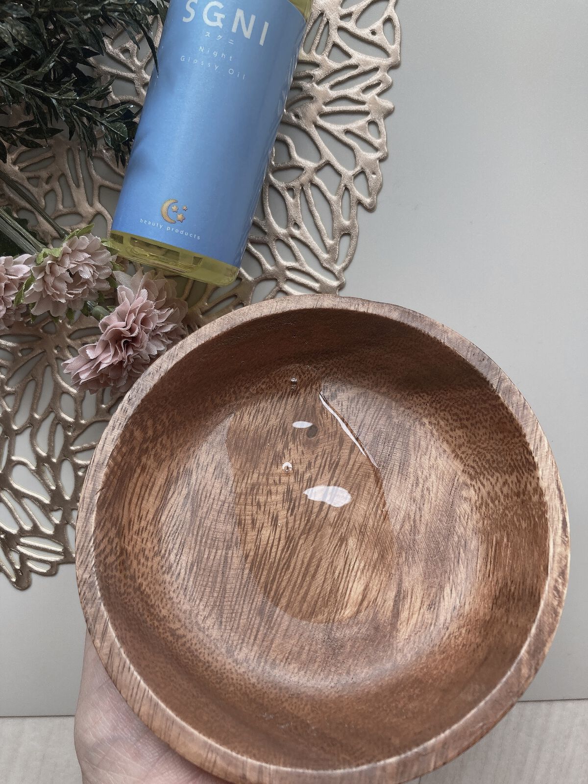 スグニ グロッシーオイル/SGNI/ヘアオイルを使ったクチコミ（2枚目）