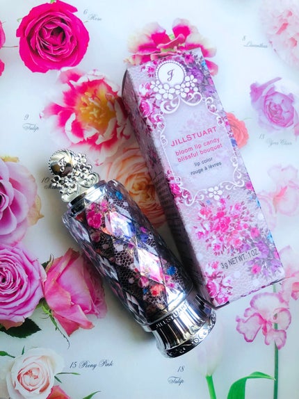 ブルーム リップ キャンディ ブリスフルブーケ/JILL STUART/口紅を使ったクチコミ(4枚目)