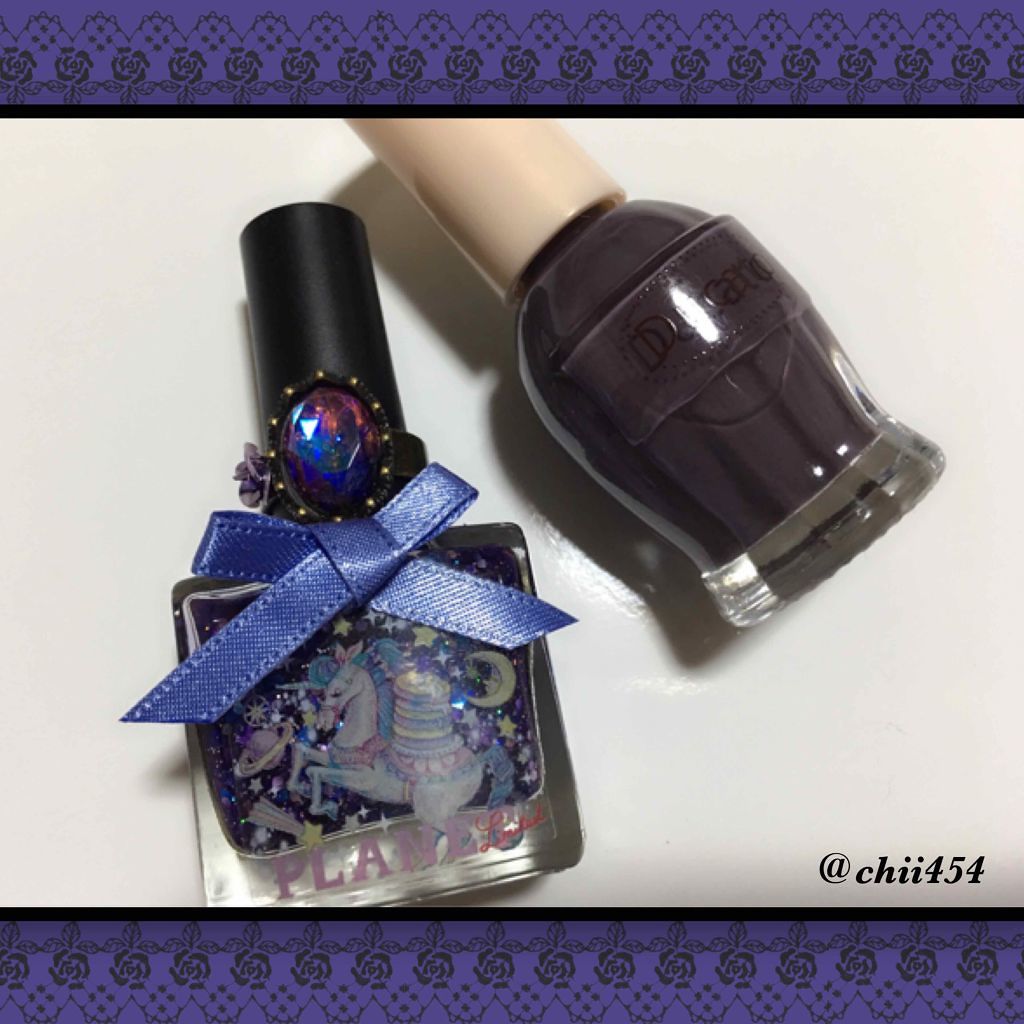 ナチュラルネイルカラーN 108 ブラックベリー/デュカート/マニキュアを使ったクチコミ（3枚目）