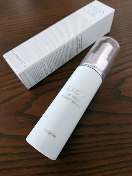 ALBION エクシア ジェットホワイト リスタートセラムのクチコミ「ALBION エクシア ジェットホワイト リスタートセラム
美白マッサージ美容液
医薬部外品で.....」(1枚目)