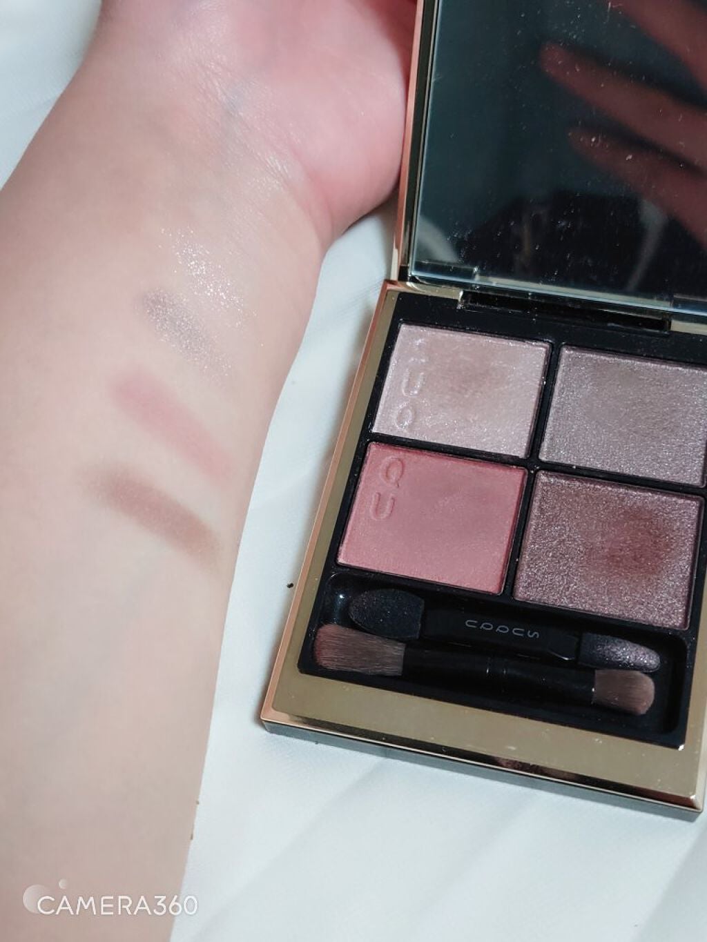 シグニチャー カラー アイズ/SUQQU/アイシャドウパレットを使ったクチコミ(2枚目)