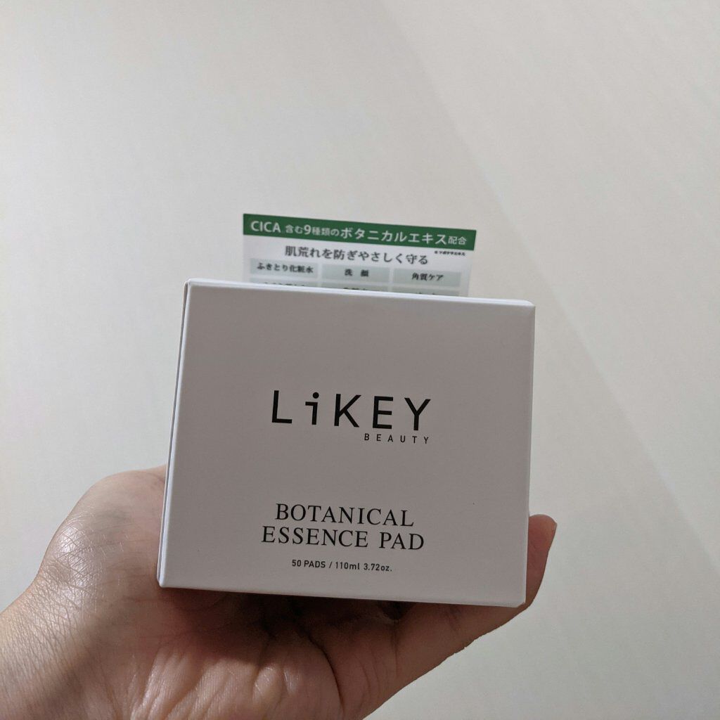 ボタニカルエッセンスパッド/LiKEY BEAUTY/トナーパッドを使ったクチコミ（1枚目）