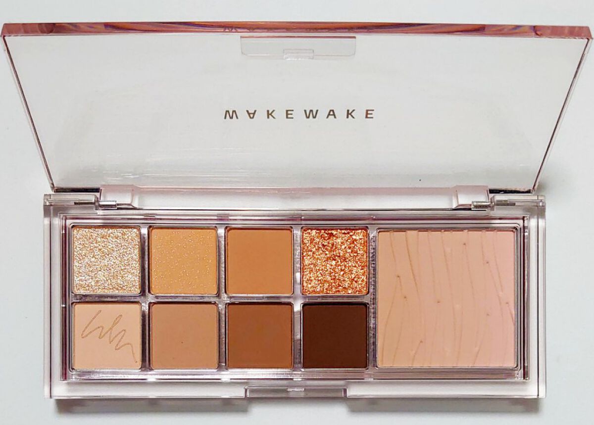 ミックスブラーリングアイパレット/wakemake/マルチパレットを使ったクチコミ（2枚目）