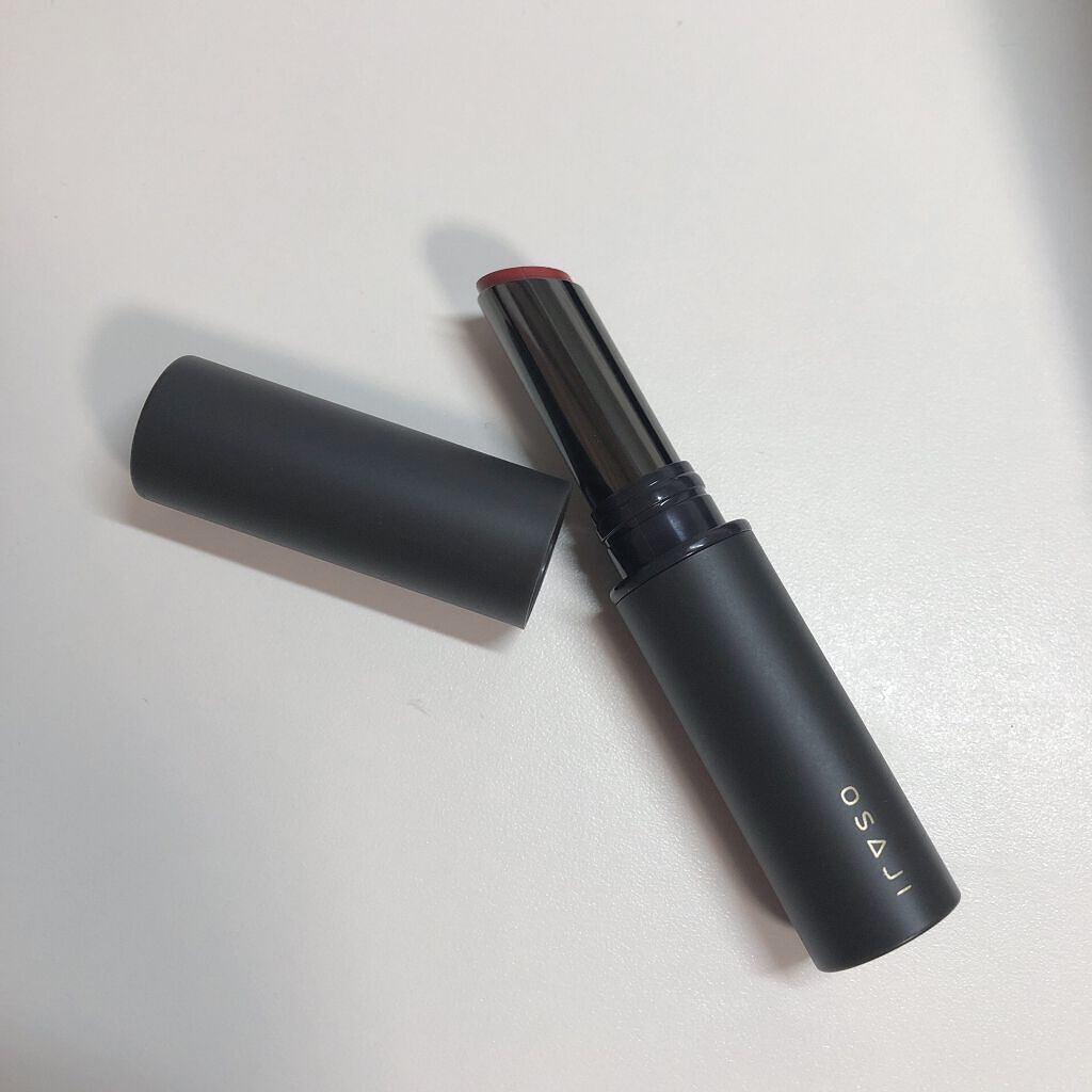 ニュアンス リップスティック 11 Serifu〈台詞〉/OSAJI/口紅を使ったクチコミ（1枚目）