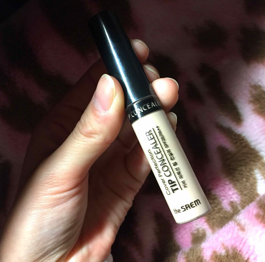 カバーパーフェクション チップコンシーラー/the SAEM/リキッドコンシーラーを使ったクチコミ(1枚目)