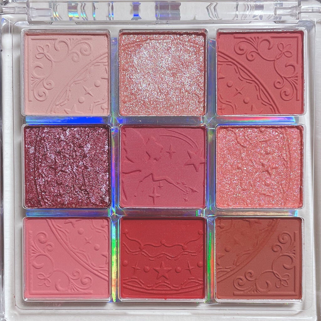 クォーツ 9色アイシャドウパレット(ドリームランドアイシャドウ)/ZEESEA/アイシャドウパレットを使ったクチコミ(4枚目)