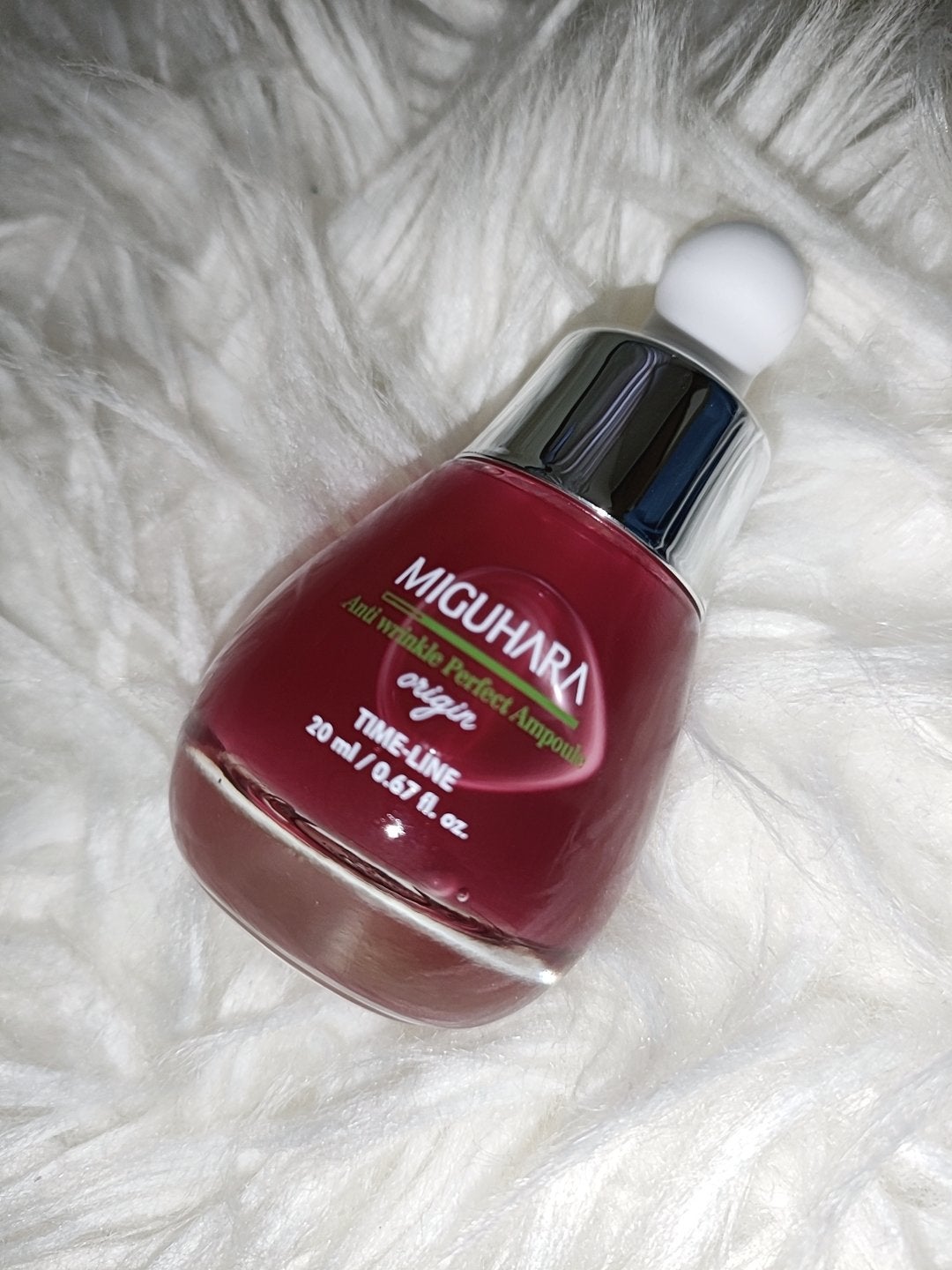 アンチリンクルエフェクトアンプルオリジン/MIGUHARA/美容液を使ったクチコミ(5枚目)