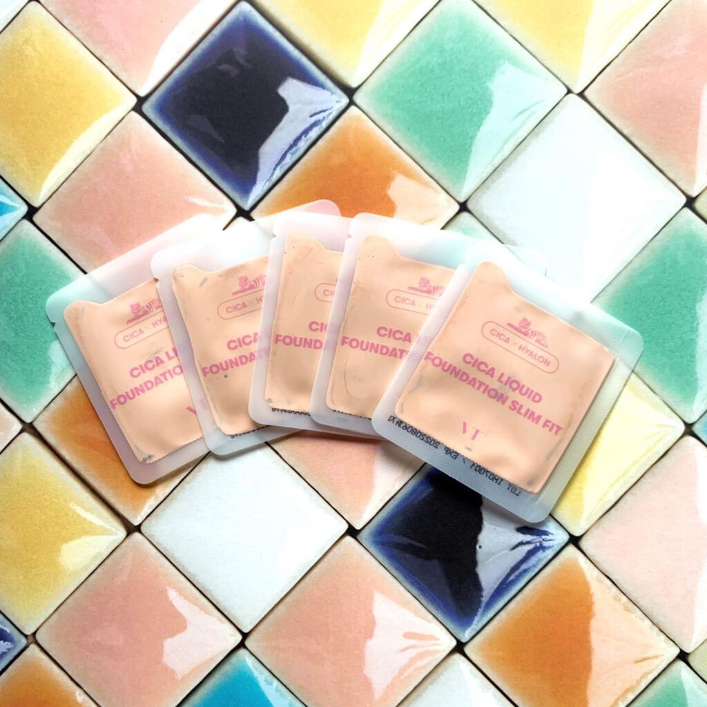 シカ リキッドファンデーション スリムフィット/VT/リキッドファンデーションを使ったクチコミ（1枚目）