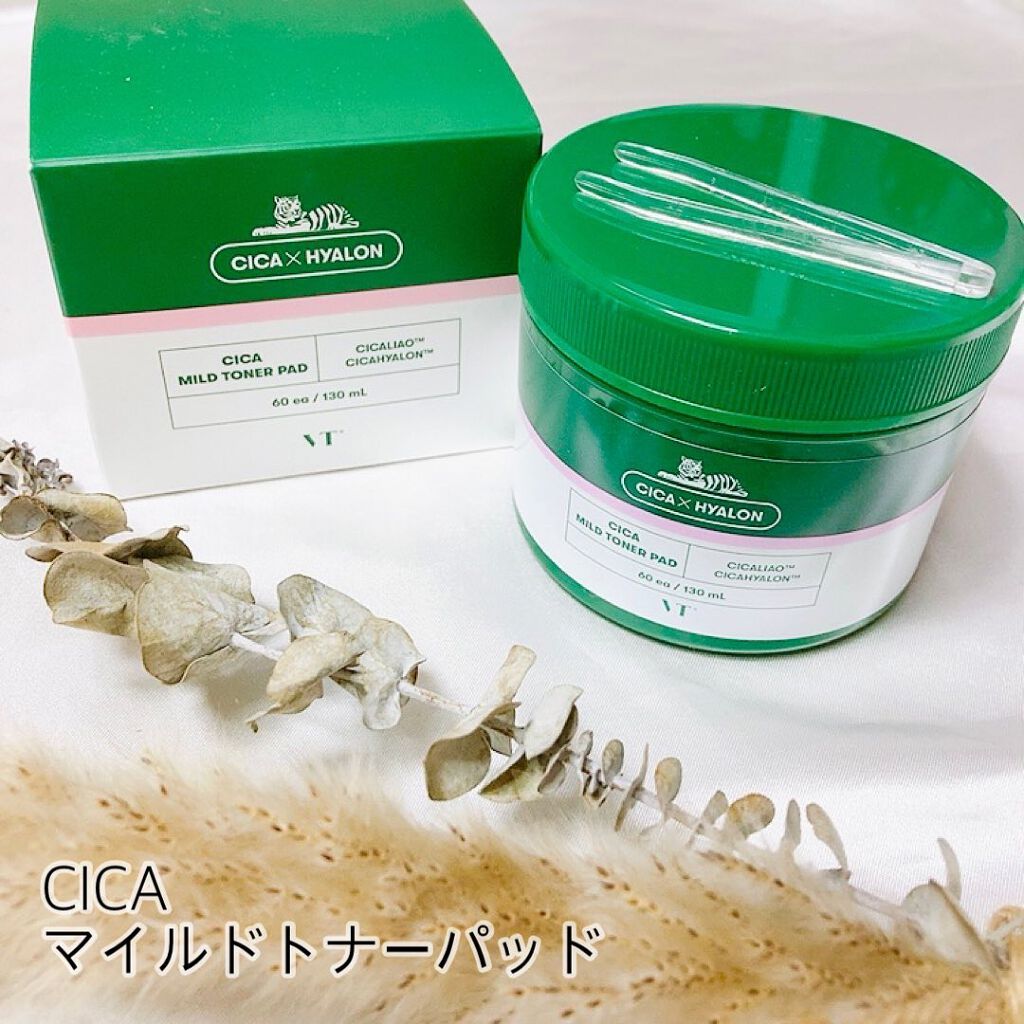 CICA マイルドトナーパッド/VT/トナーパッドを使ったクチコミ(1枚目)