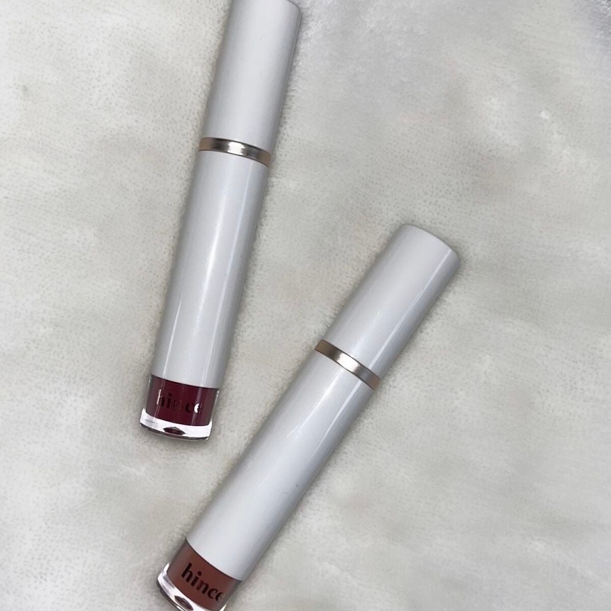 ムードインハンサーウォーターリキッドグロウ/hince/口紅を使ったクチコミ(1枚目)