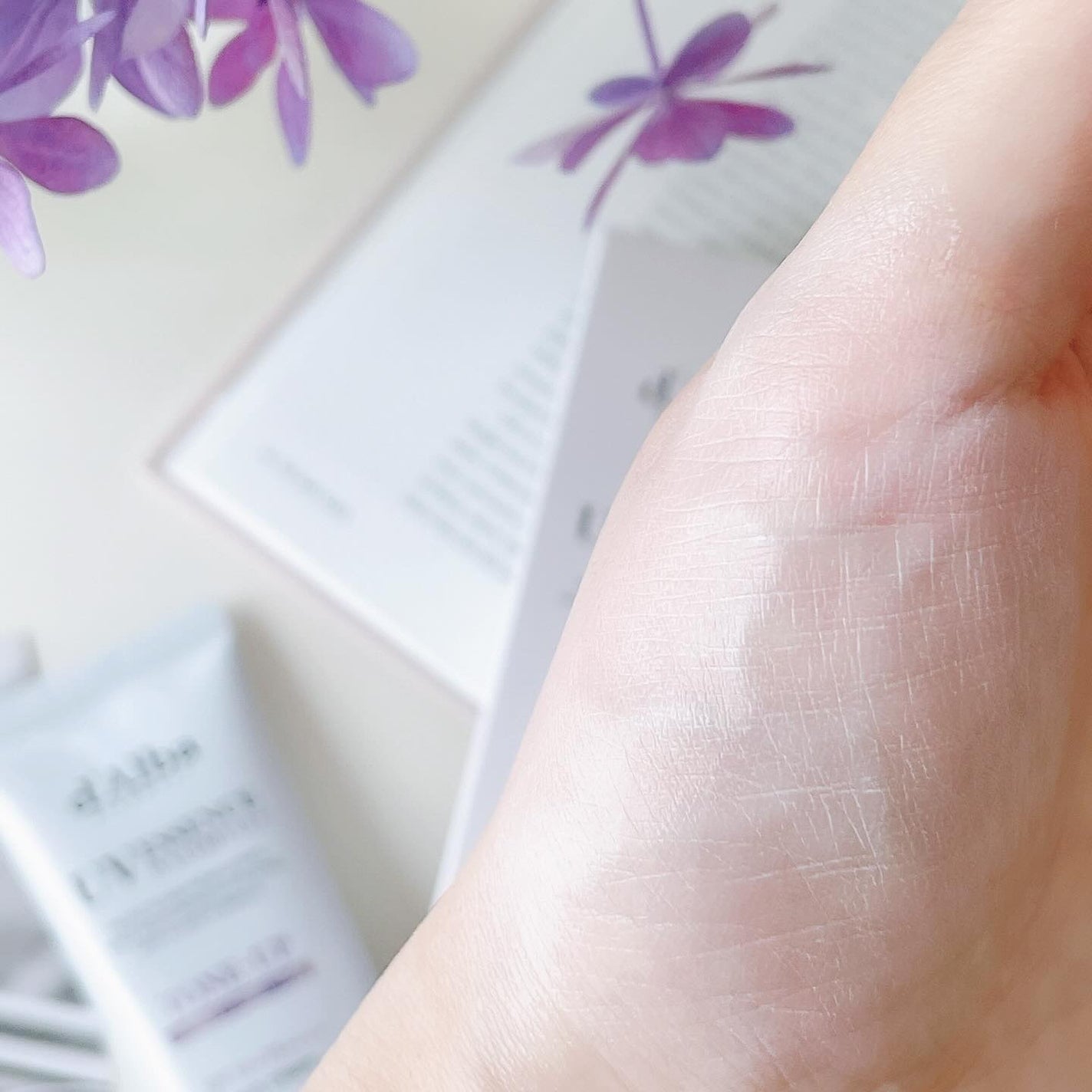 ダルバ ウォータフル トーンアップ サンクリーム(パープル)/ダルバ/日焼け止めクリームを使ったクチコミ(5枚目)