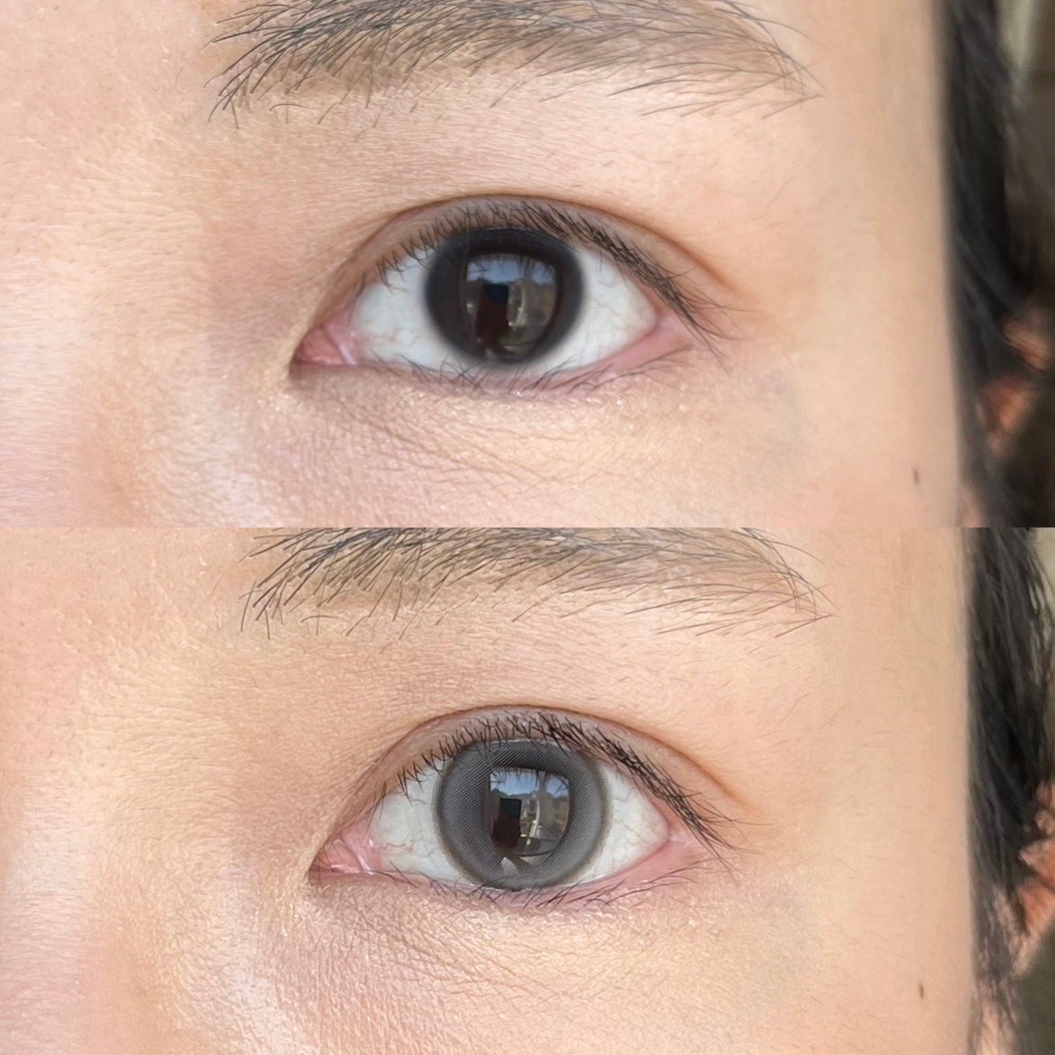 chiffon/meilly/ワンデー(1DAY)カラコンを使ったクチコミ(3枚目)