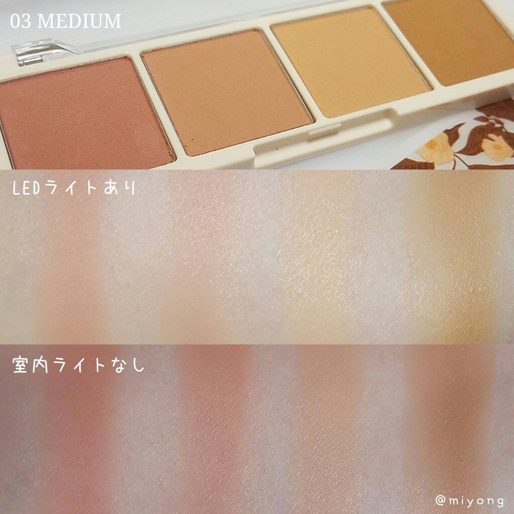 ベアシャドウパレット/フォレンコス/アイシャドウパレットを使ったクチコミ（3枚目）