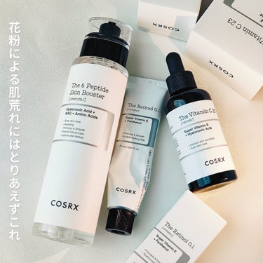 COSRX RXザ・ビタミンC23セラムのクチコミ「#PR #COSRX
@COSRX_JAPAN
花粉による肌荒れ対策はとりあえずこれ！

✅ペ.....」（1枚目）
