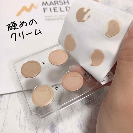 マーシュフィールド SC クリーミィタッチファンデ/マーシュ・フィールド/クリーム・エマルジョンファンデーションを使ったクチコミ(4枚目)