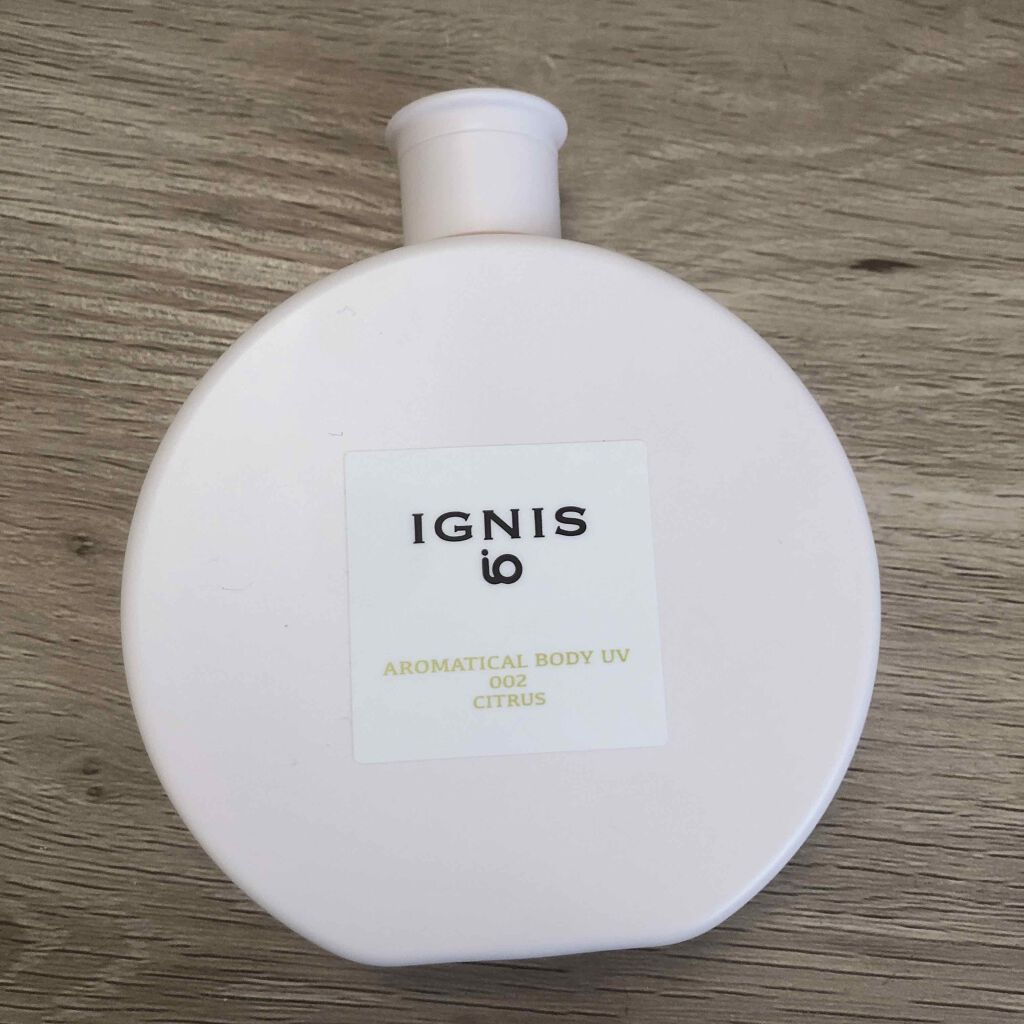 イグニス イオ アロマティカル ボディ UV 001/IGNIS/日焼け止めミルクを使ったクチコミ(1枚目)