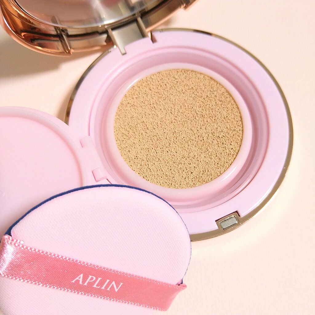 ピンクティーツリーカバークッション/APLIN/クッションファンデーションを使ったクチコミ(2枚目)