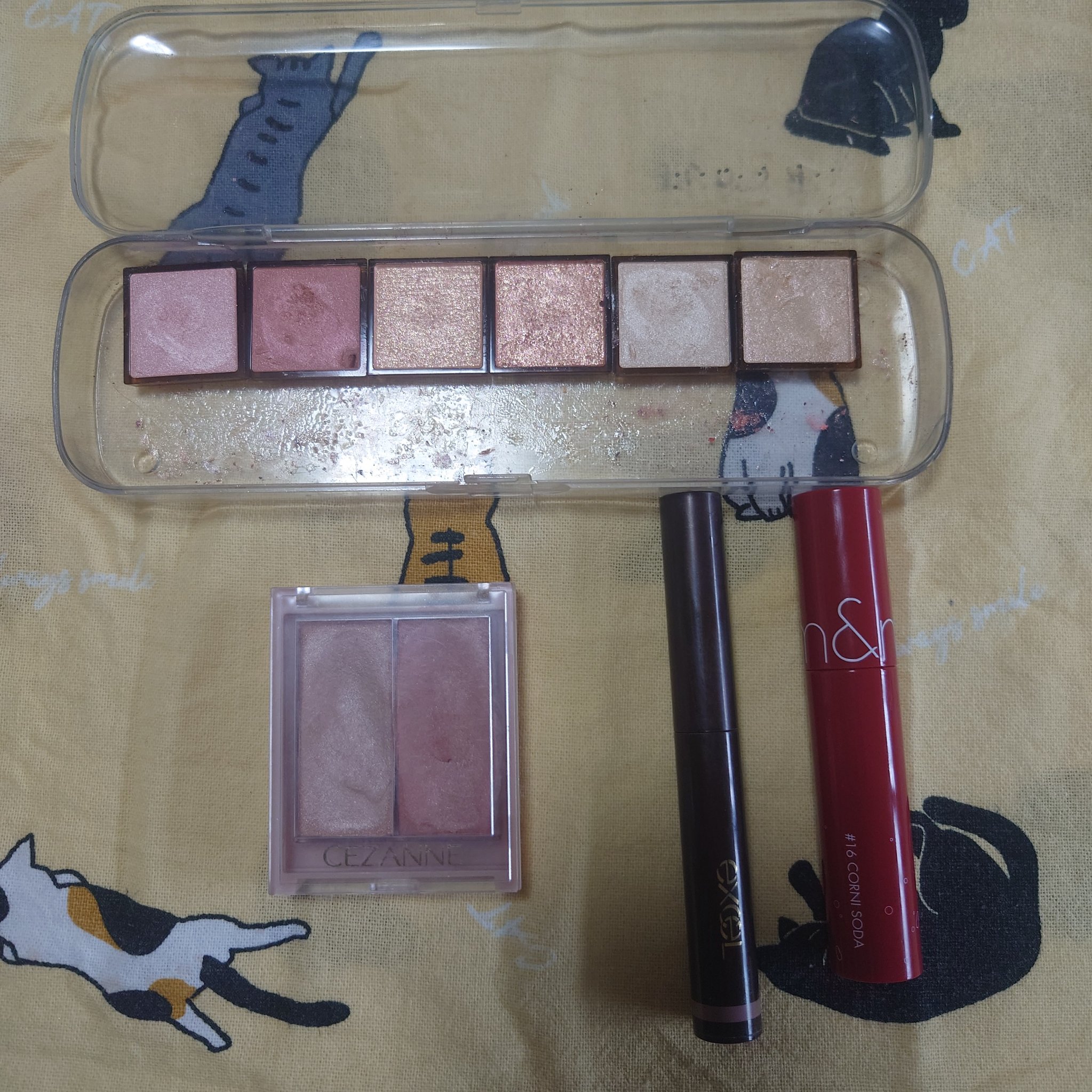 フェイスグロウカラー/CEZANNE/クリームハイライトを使ったクチコミ（1枚目）