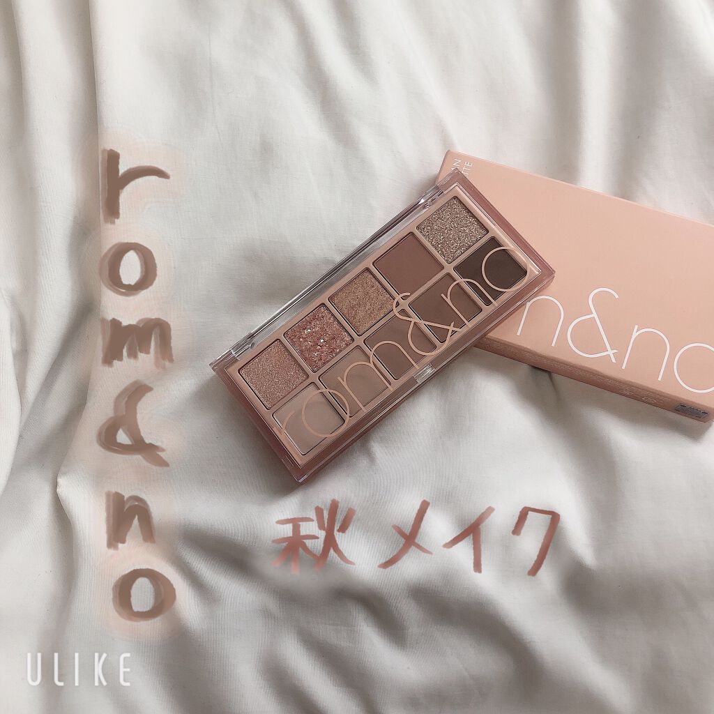 ベターザンパレット/rom&nd/アイシャドウパレットを使ったクチコミ（1枚目）