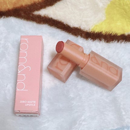 ゼロマットリップスティック/rom&nd/口紅を使ったクチコミ(2枚目)