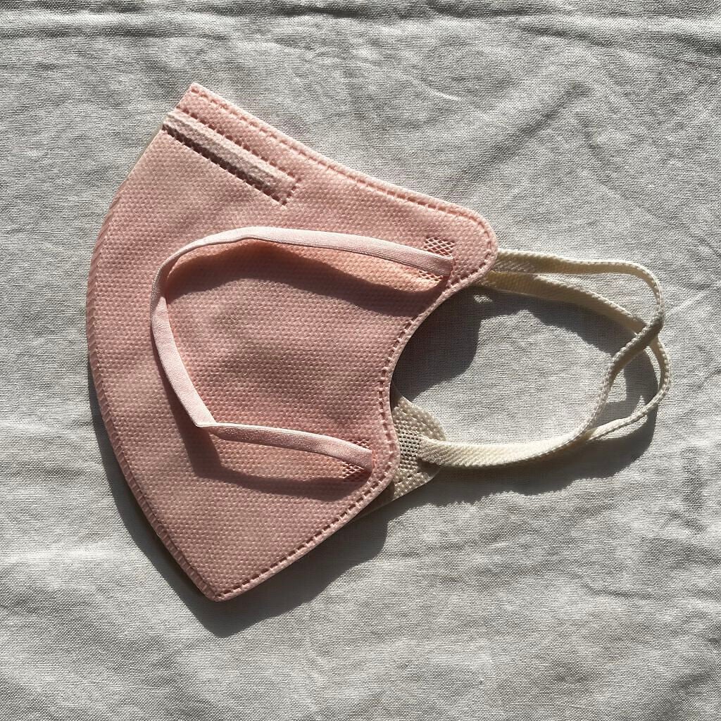 立体構造 不織布マスク/Qoo10/マスクを使ったクチコミ(5枚目)