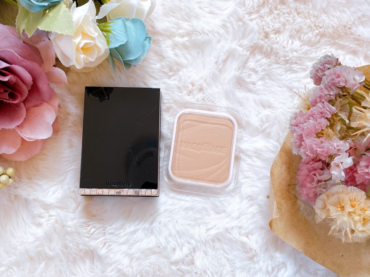 ドラマティックパウダリー EX/マキアージュ/パウダーファンデーションを使ったクチコミ(1枚目)