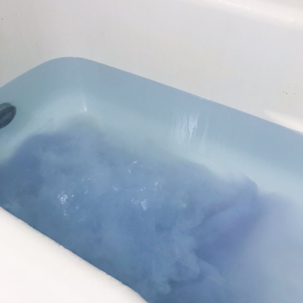 ミネラルバスパウダー ラベンダー/イルコルポ/無機塩系入浴剤を使ったクチコミ(5枚目)