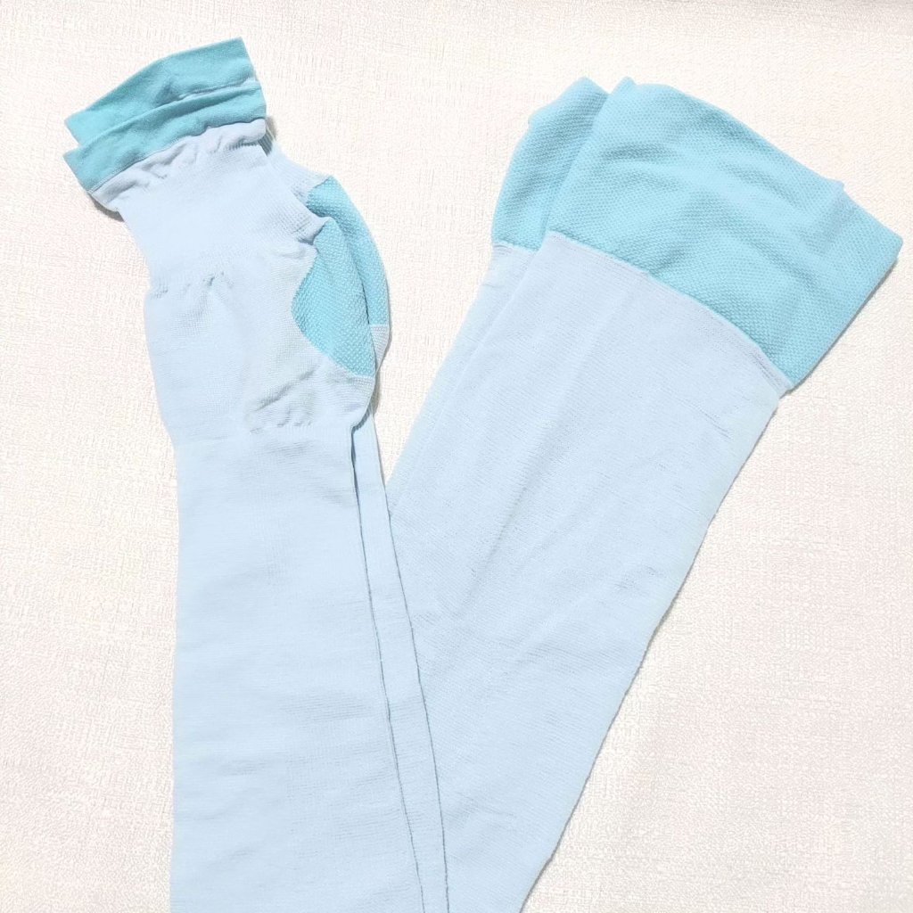 美脚ロング 朝までクール/SLIMWALK/着圧ソックス・レギンスを使ったクチコミ（2枚目）