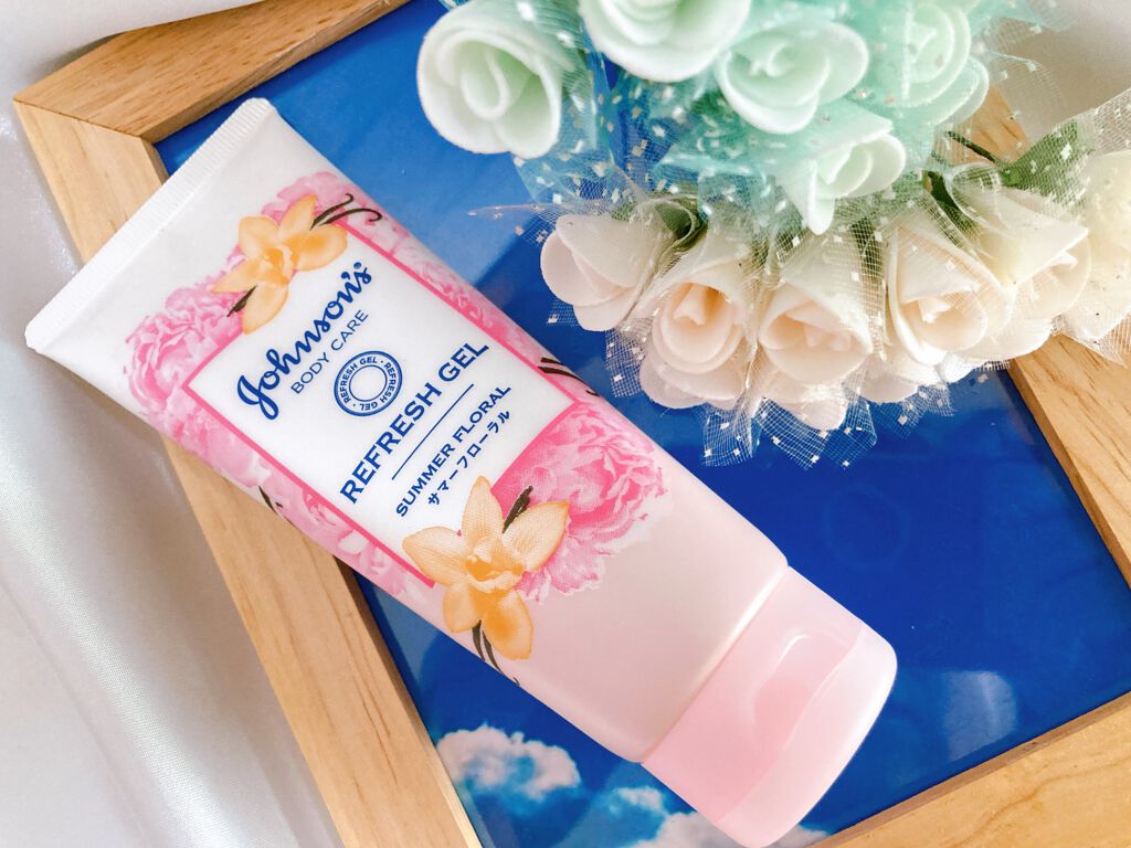 リフレッシュジェル サマーフローラル/ジョンソンボディケア/ボディローションを使ったクチコミ（1枚目）
