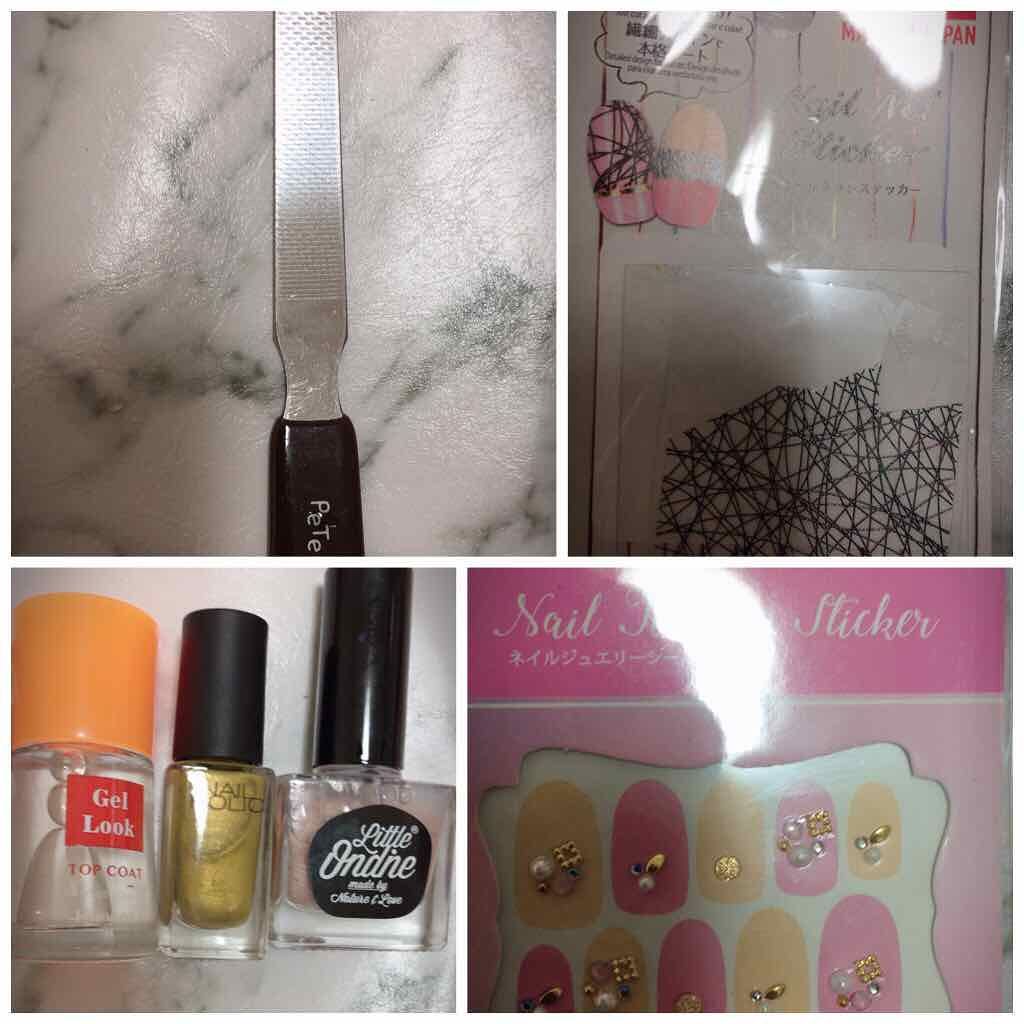 ジェルネイルのようなトップコート/DAISO/マニキュアを使ったクチコミ(4枚目)