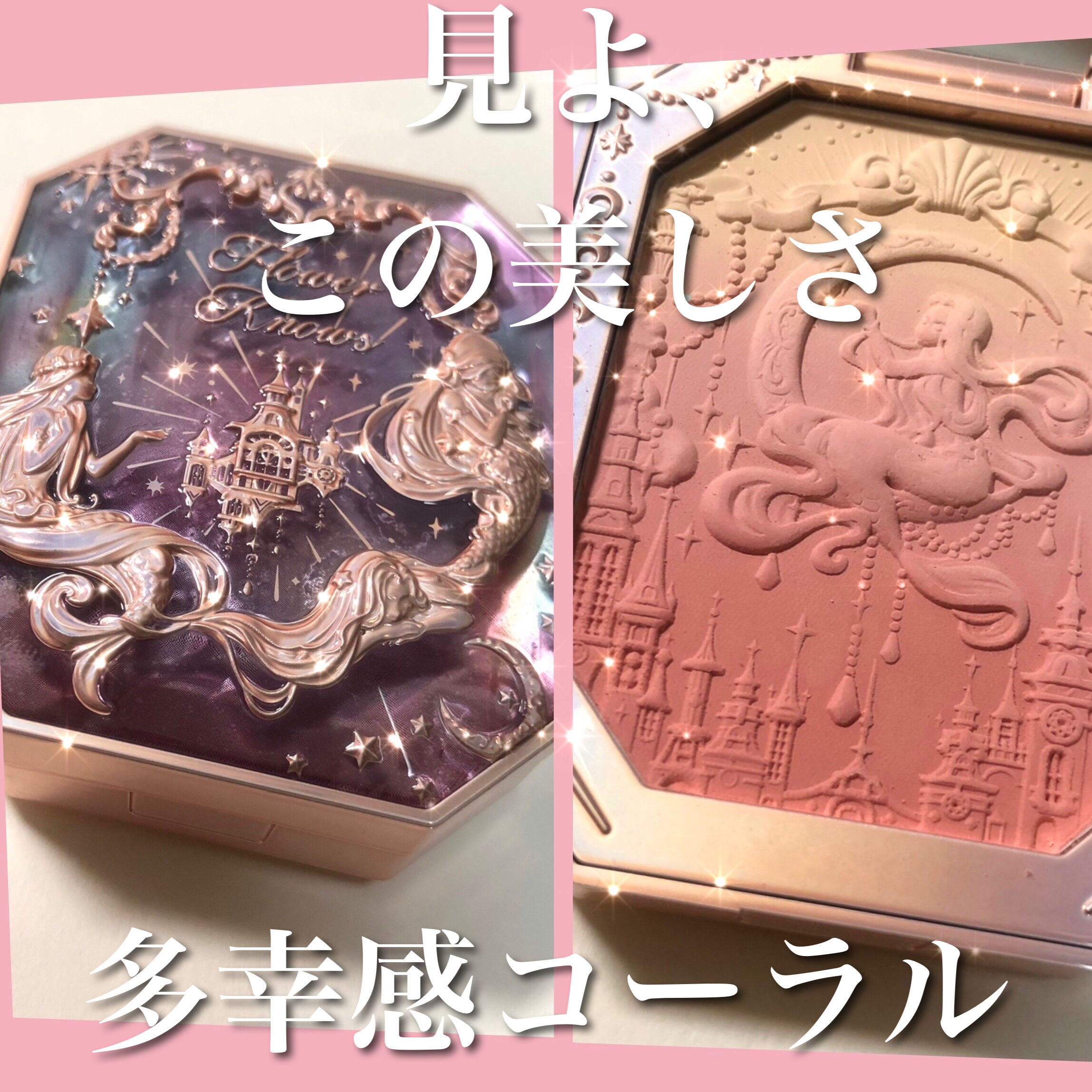 月光人魚 ジュエリーチークブラッシュ/FlowerKnows/パウダーチークを使ったクチコミ（1枚目）