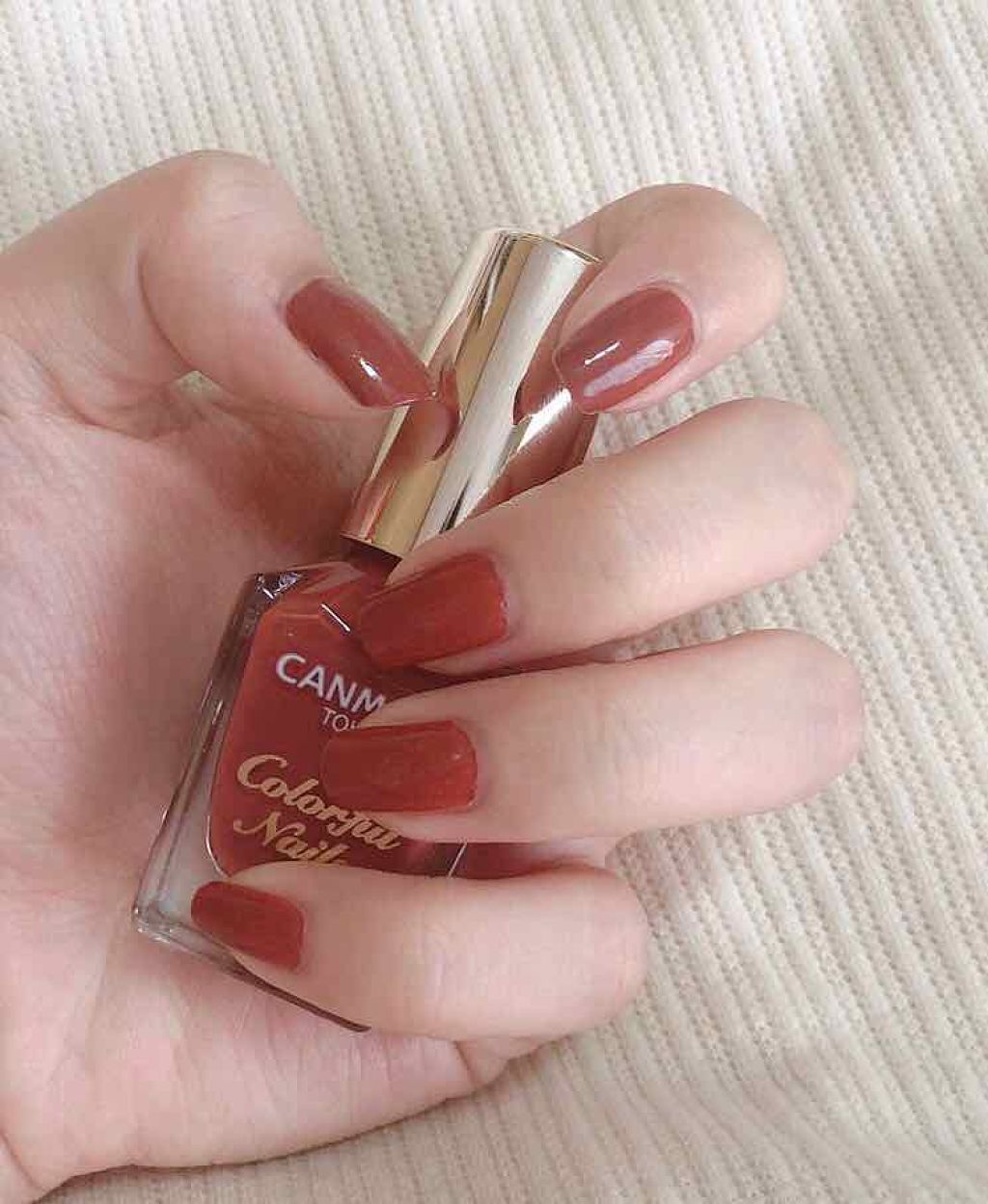 カラフルネイルズ/キャンメイク/マニキュアを使ったクチコミ（1枚目）