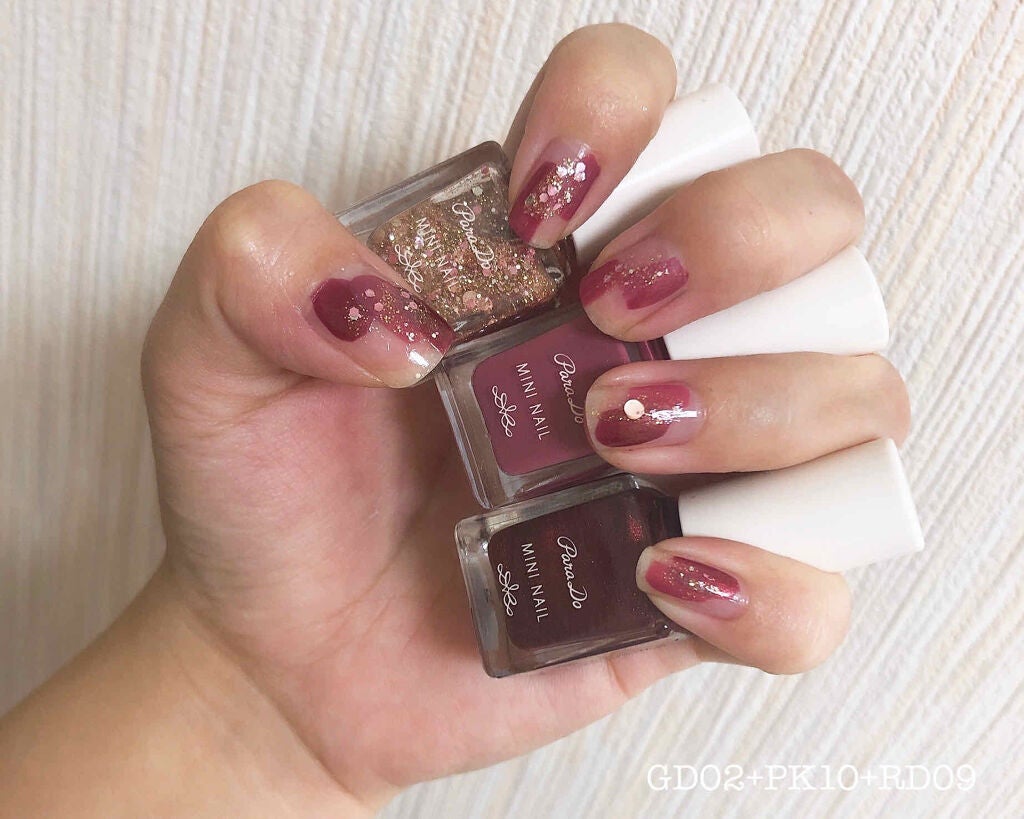 ミニネイル/パラドゥ/マニキュアを使ったクチコミ(3枚目)