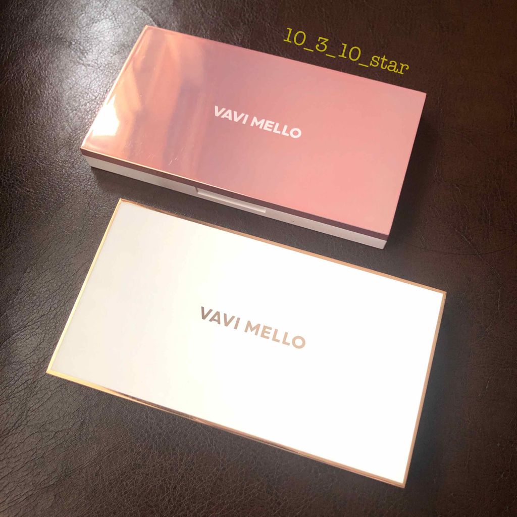 バレンタインボックス/VAVI MELLO/アイシャドウパレットを使ったクチコミ(1枚目)