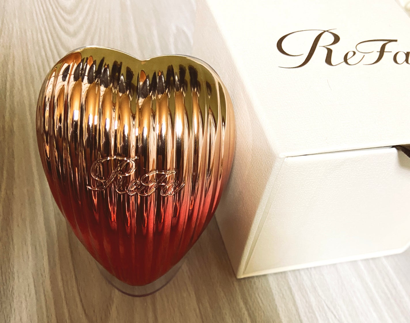 HEART BRUSH RAY/ReFa/ヘアブラシを使ったクチコミ(1枚目)