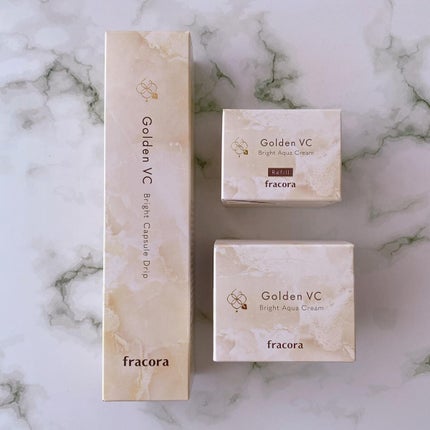 ゴールデンVC ブライト カプセルドリップ/fracora/化粧水を使ったクチコミ(8枚目)