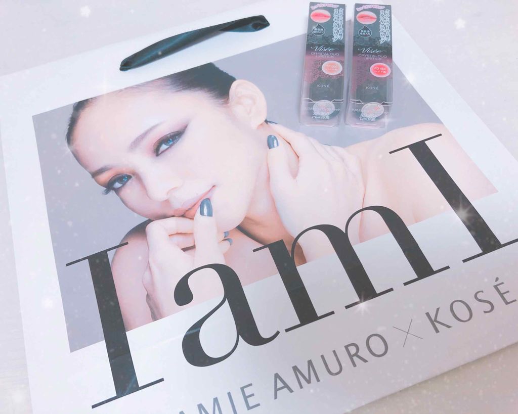 クリスタルデュオ リップスティック/Visée/口紅を使ったクチコミ(1枚目)