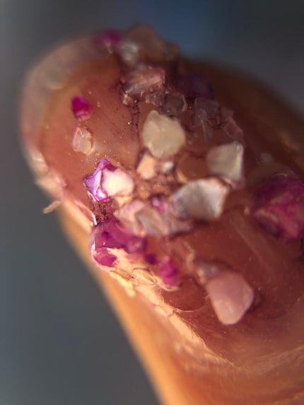 シェルフレーク/DAISO/ネイルチップ・パーツを使ったクチコミ(3枚目)