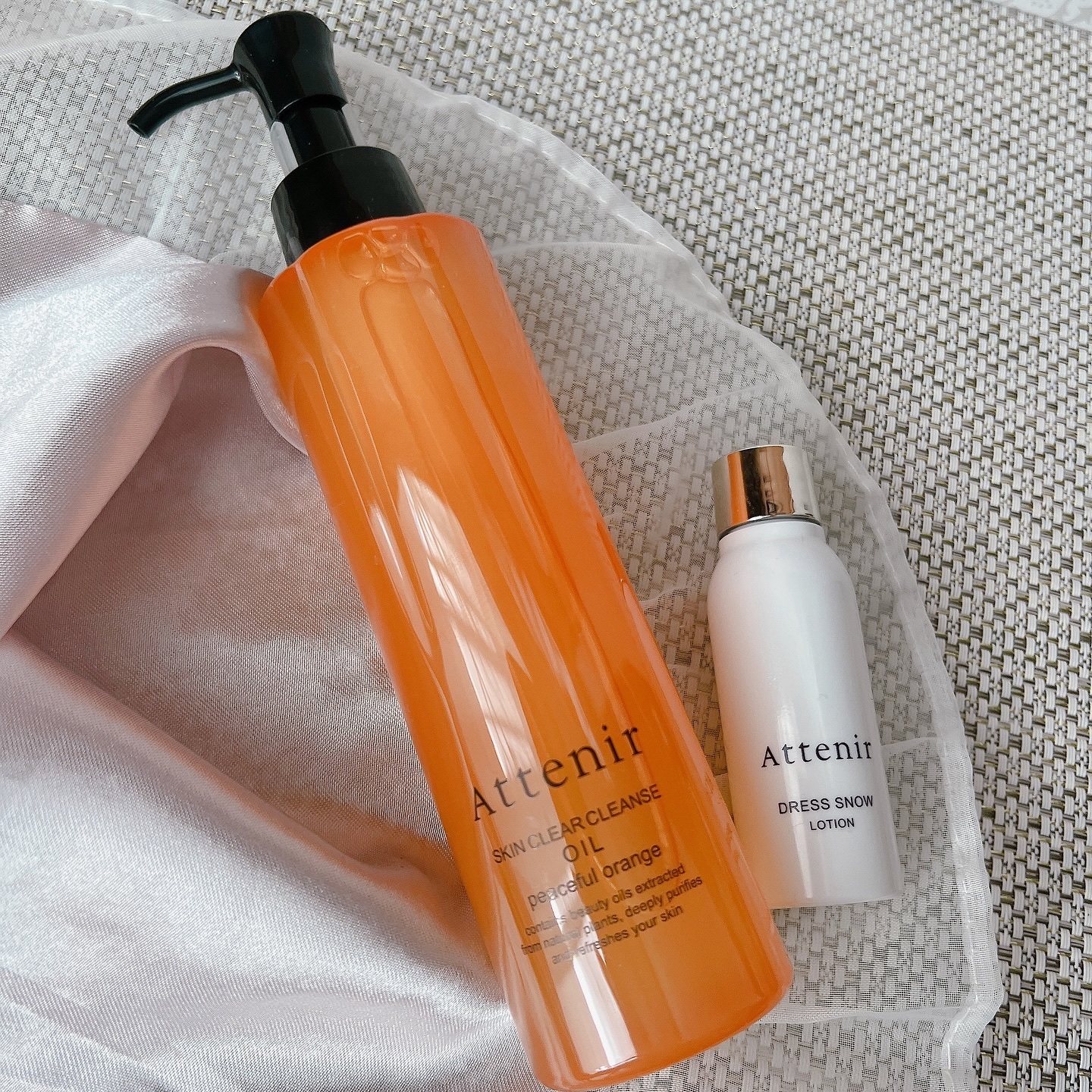 スキンクリアクレンズオイル〈ピースフルオレンジ〉/アテニア/オイルクレンジングを使ったクチコミ（1枚目）