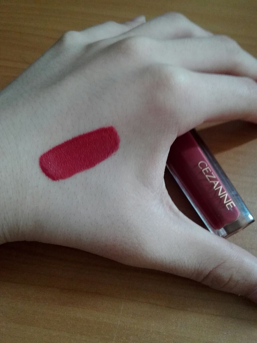 カラーティントリップ/CEZANNE/リップティントを使ったクチコミ（2枚目）
