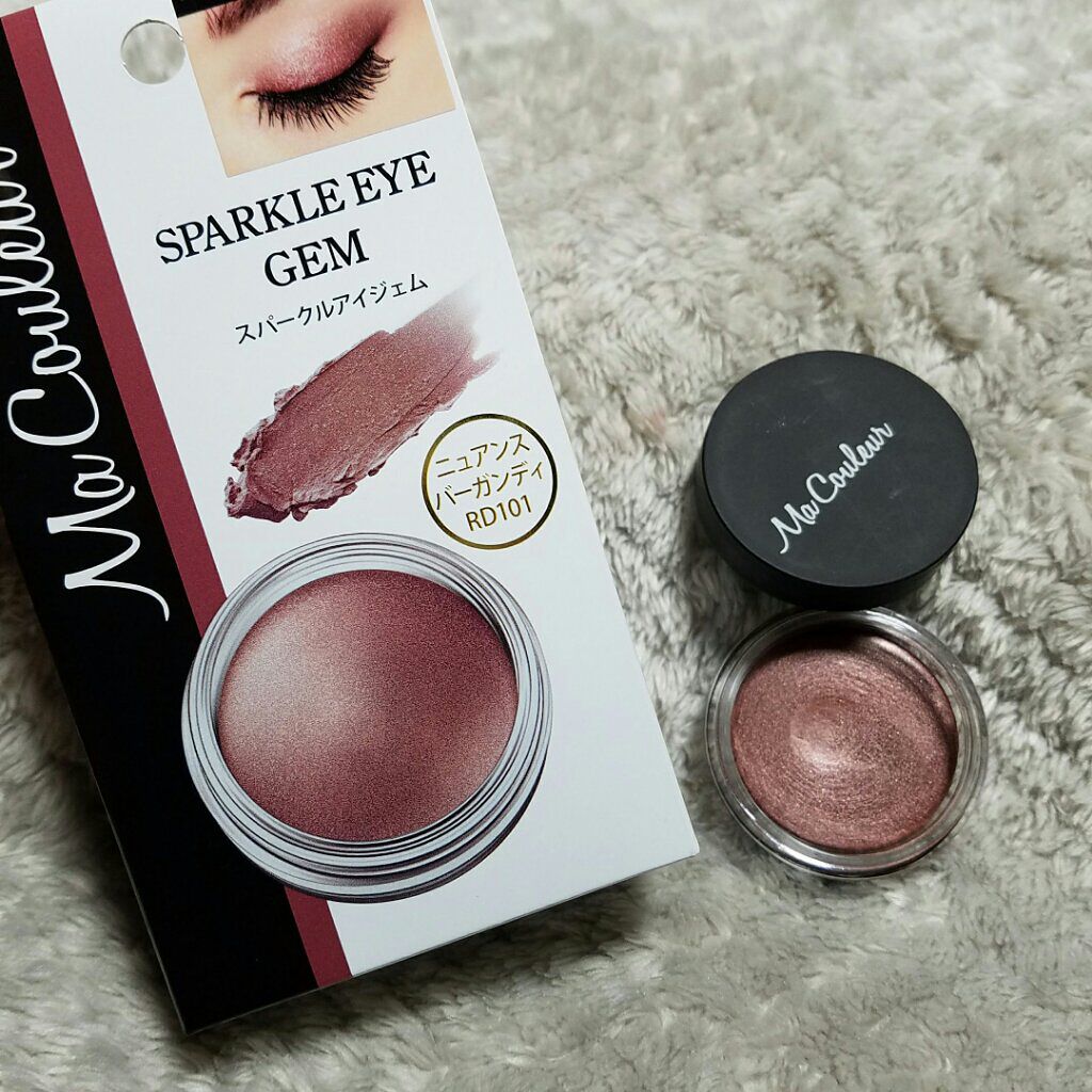 スパークルアイジェム/マクレール/ジェル・クリームアイシャドウを使ったクチコミ(1枚目)