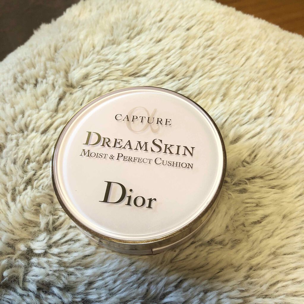 カプチュール ドリームスキン モイスト クッション SPF50 /PA+++  020 オークル ベージュ/Dior/クッションファンデーションを使ったクチコミ（3枚目）
