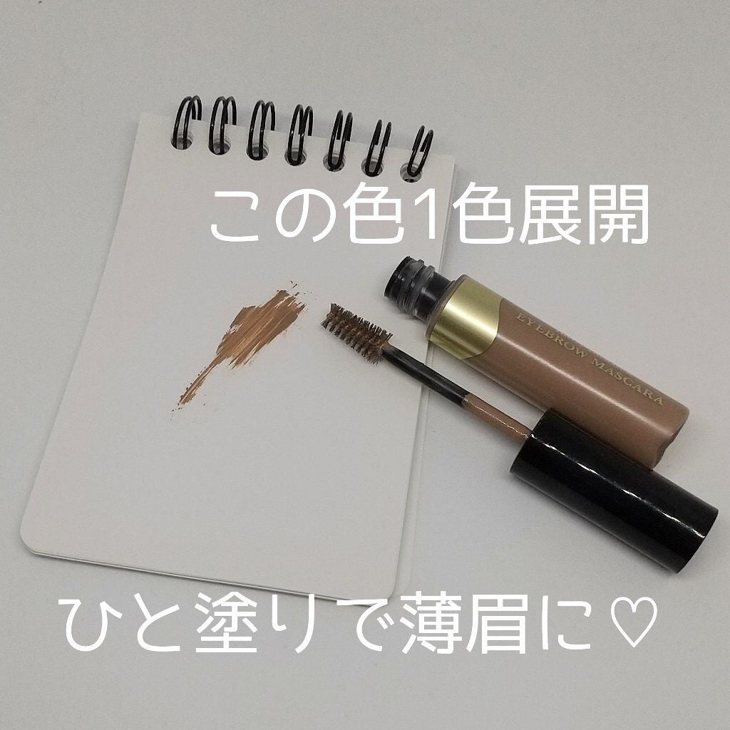 ベビーニュアンス アイブロウマスカラN/リトルレディ/眉マスカラを使ったクチコミ(3枚目)