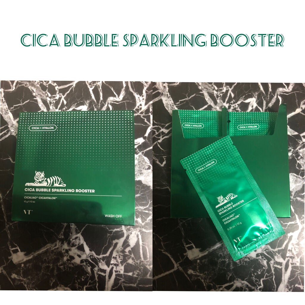 CICA バブルスパークリングブースター/VT/洗い流すパック・マスクを使ったクチコミ(1枚目)