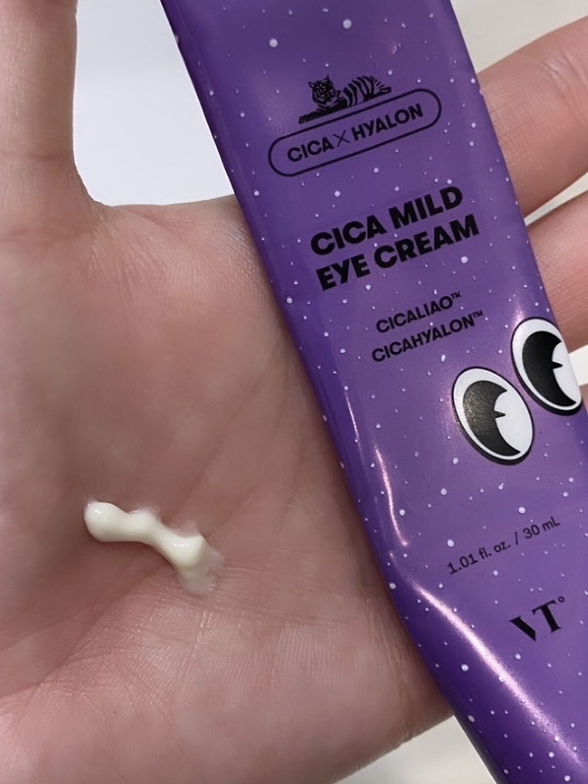 CICA マイルドアイクリーム/VT/アイケア・アイクリームを使ったクチコミ（2枚目）