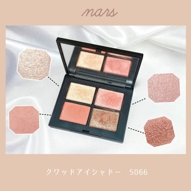 クワッドアイシャドー/NARS/アイシャドウパレットを使ったクチコミ（1枚目）