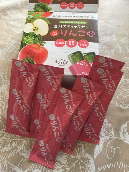 青汁スティックゼリーりんごプラス/大木製薬/健康サプリメントを使ったクチコミ(3枚目)
