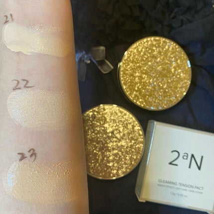 グリーミングテンションパクト/2aN/クリーム・エマルジョンファンデーションを使ったクチコミ(5枚目)